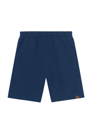 Brandili - Bermuda Infantil Menino Canelada Azul - BRANDILI