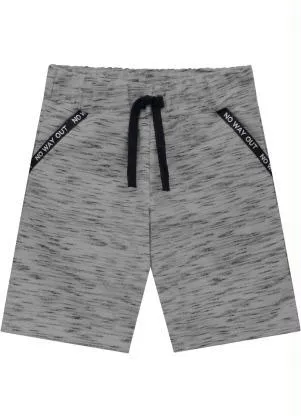 Milon - Bermuda Infantil Menino Cinza - MILON