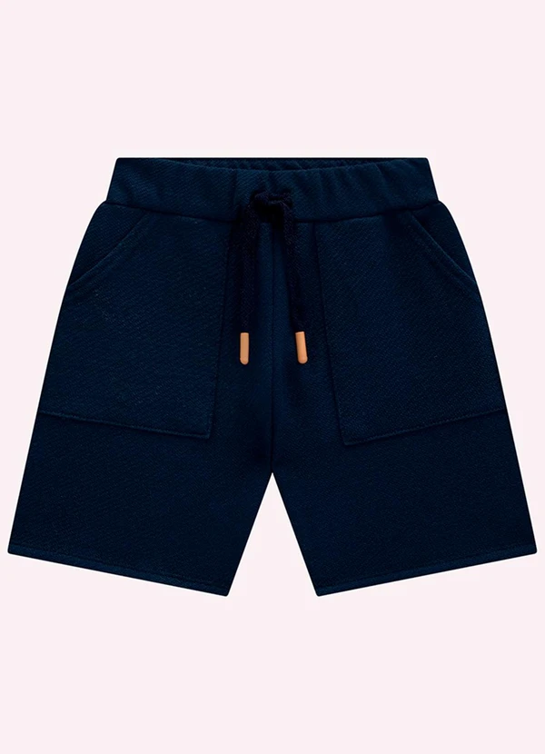 Milon - Bermuda Infantil Menino com Bolsos Milon Azul 3