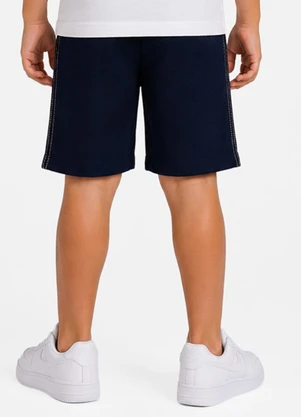 Rovi Kids - Bermuda Infantil Menino com Estampa Azul - ROVI KIDS