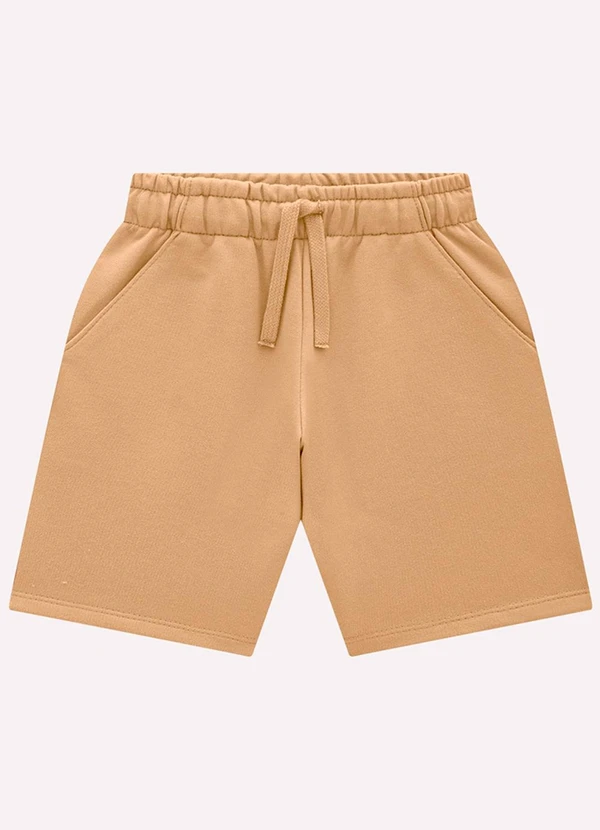Milon - Bermuda Infantil Menino em Algodão Milon Marrom 3