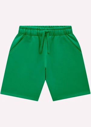 Bermuda Infantil Menino em Algodão Milon (Verde) - MILON