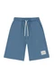 Brandili - Bermuda Infantil Menino em Moletinho Azul - variação: Azul