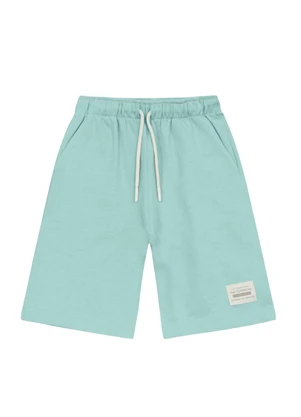 Brandili - Bermuda Infantil Menino em Moletinho Verde - BRANDILI