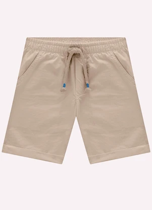 Bermuda Infantil Menino em Sarja Milon (Bege) - MILON