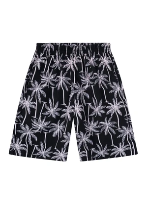 Brandili - Bermuda Infantil Menino Estampada  Preto - BRANDILI