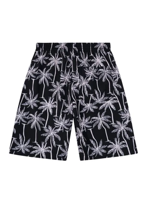 Brandili - Bermuda Infantil Menino Estampada  Preto - BRANDILI