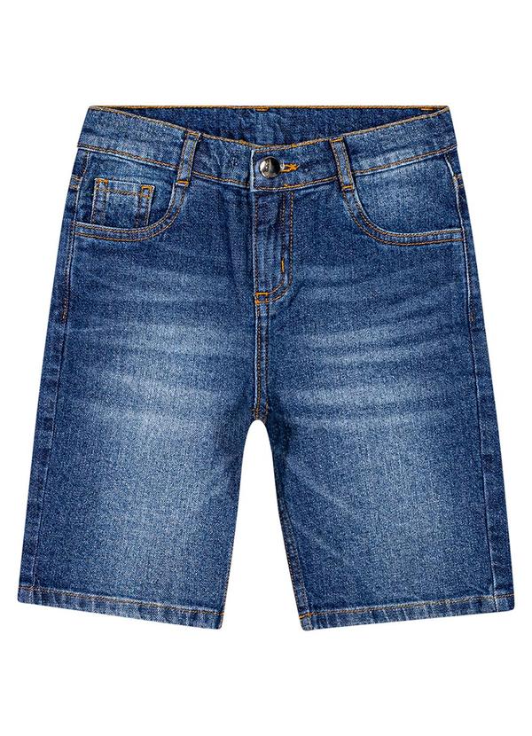 Colorittá - Bermuda Infantil Menino Jeans Colorittá Azul 4