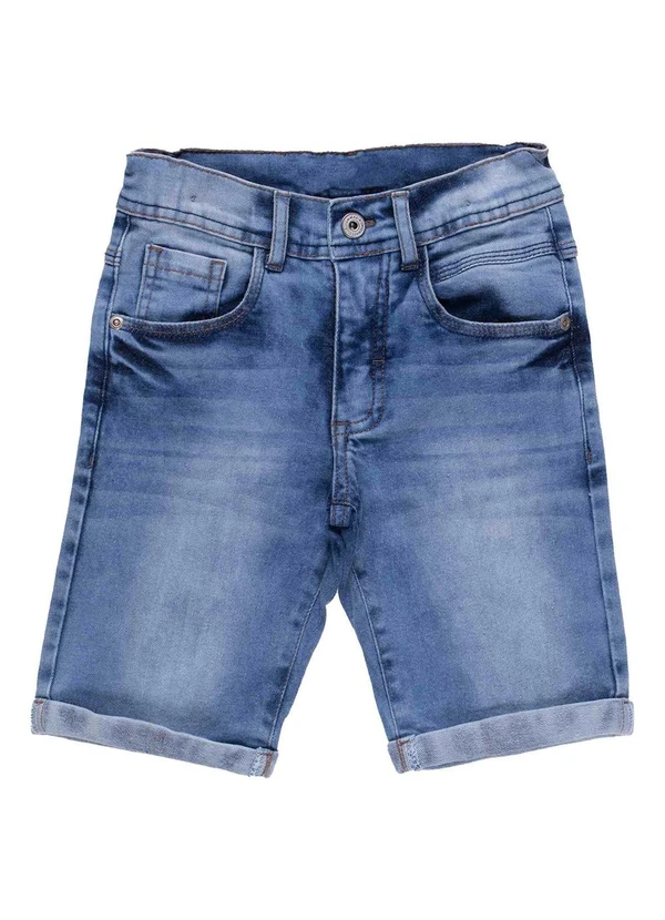 Milon - Bermuda Infantil Menino Jeans