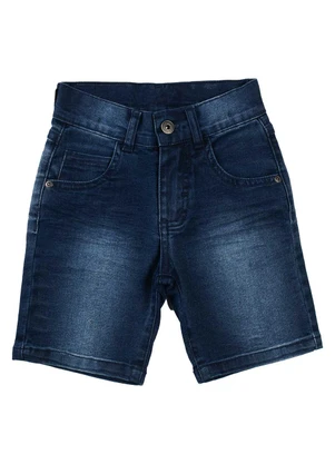 Milon - Bermuda Infantil Menino Jeans - MILON