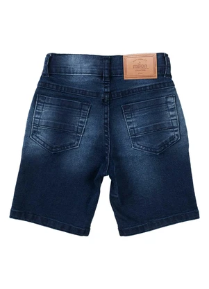 Milon - Bermuda Infantil Menino Jeans - MILON