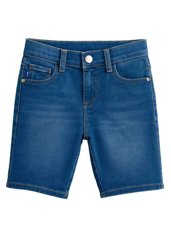 Milon - Bermuda Infantil Menino Jeans