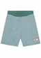 Kyly - Bermuda Infantil Menino Listras Azul - variação: Verde