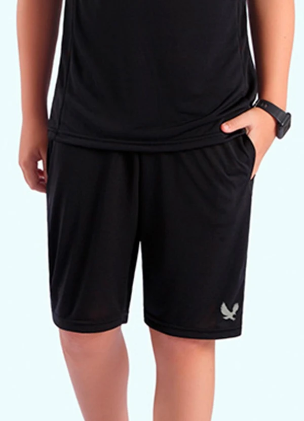 Ddk - Bermuda Infantil Menino Preto