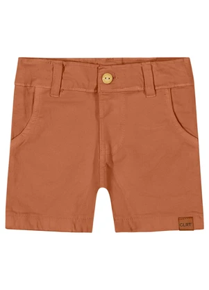 Bermuda Infantil Menino Sarja Colorittá (Marrom) - COLORITTÁ
