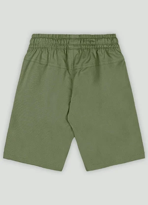 Bermuda Infantil Menino Sobrepostos Up Baby Verde - UP BABY