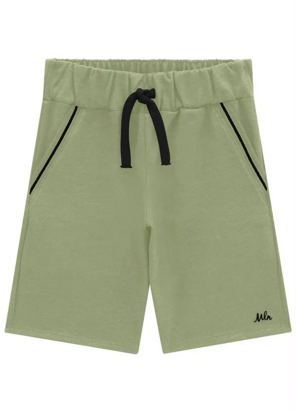 Milon - Bermuda Infantil Menino Verde
