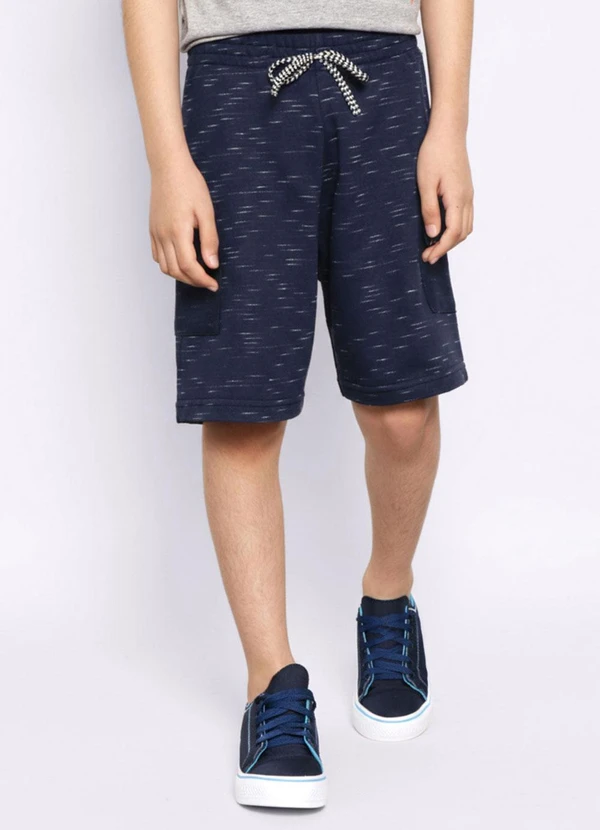 Torra - Bermuda Infantil Moletinho Bolso Cargo Marinho