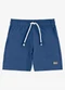 Rovi Kids - Bermuda Infantil Moletom Marrom - variação: Azul