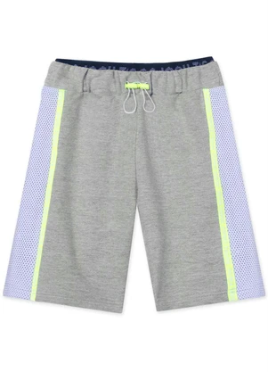 Tigor T Tigre - Bermuda Infantil Moletom Cinza - TIGOR T TIGRE