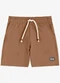Rovi Kids - Bermuda Infantil Moletom Marrom - variação: Marrom