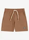 Rovi Kids - Bermuda Infantil Moletom Marrom - variação: Marrom