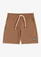 Rovi Kids - Bermuda Infantil Moletom Marrom - variação: Marrom