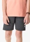 Rovi Kids - Bermuda Infantil Moletom Marrom - variação: Preto
