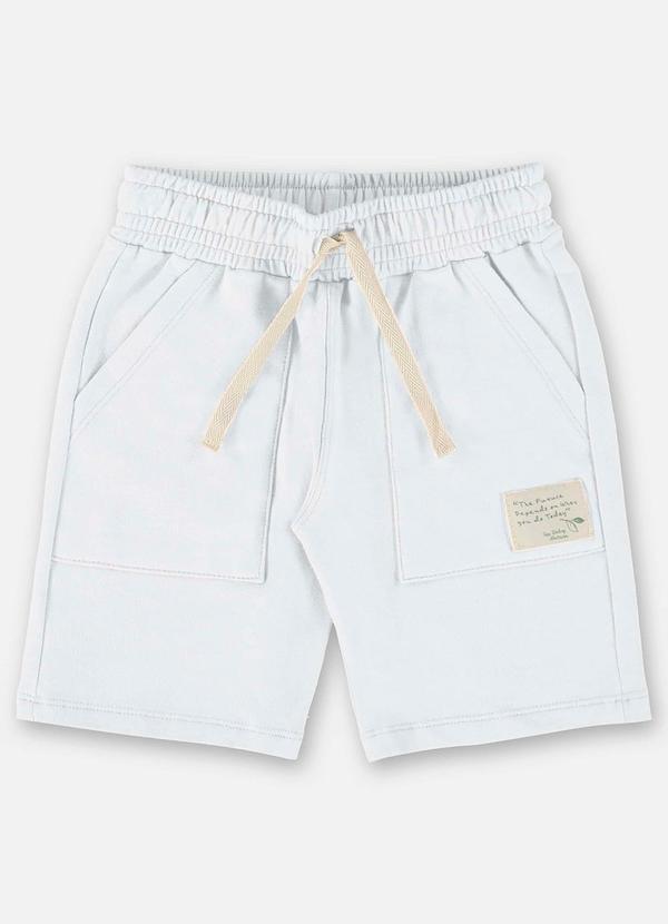 Up Baby - Bermuda Infantil Nature para Menino Bege