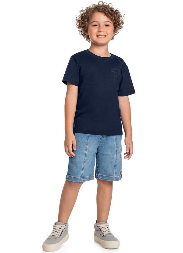 Quimby - Bermuda Infantil para Menino Azul 2