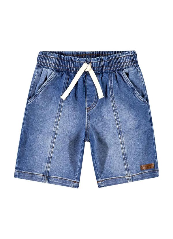 Quimby - Bermuda Infantil para Menino Azul 5