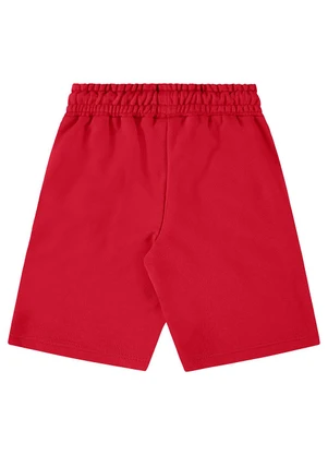 Up Baby - Bermuda Infantil para Menino Vermelho - UP BABY