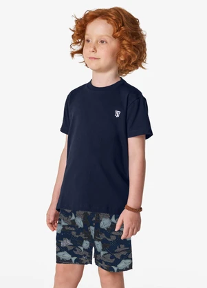 Trick Nick - Bermuda Infantil Trick Nck Azul - TRICK NICK