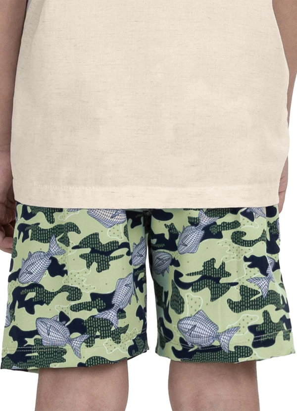 Trick Nick - Bermuda Infantil Trick Nck Verde 2