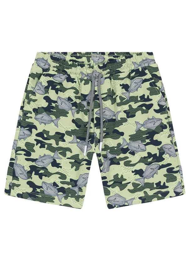 Trick Nick - Bermuda Infantil Trick Nck Verde 4