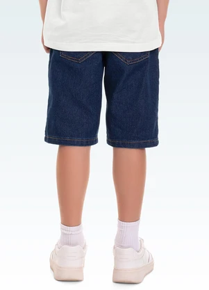 Fakini Kids - Bermuda Jeans Azul - FAKINI KIDS