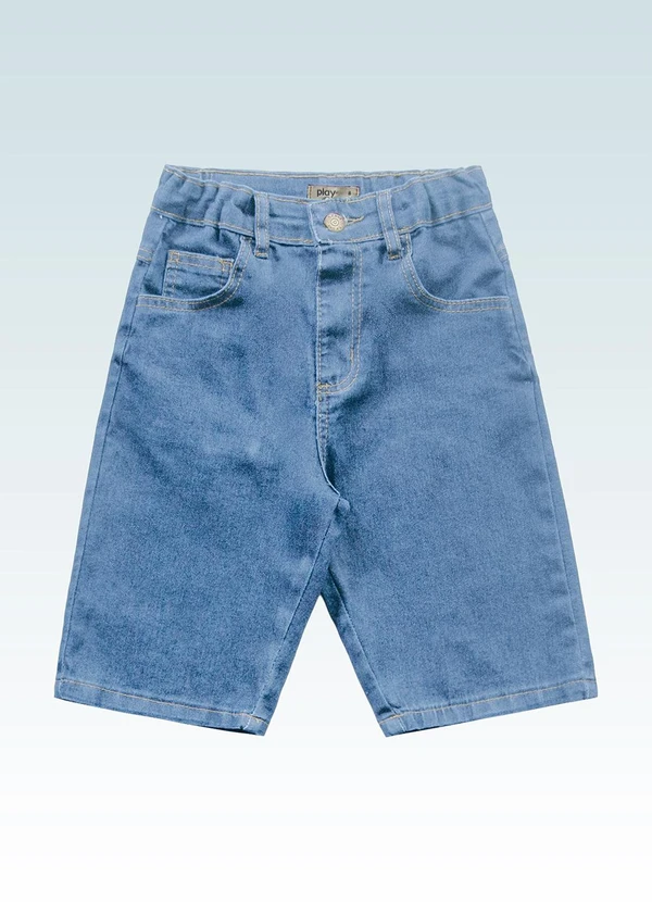 Fakini Kids - Bermuda Jeans Azul
