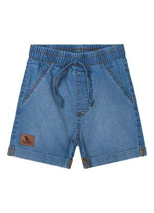 Quimby - Bermuda Jeans Bebê Menino Azul - QUIMBY