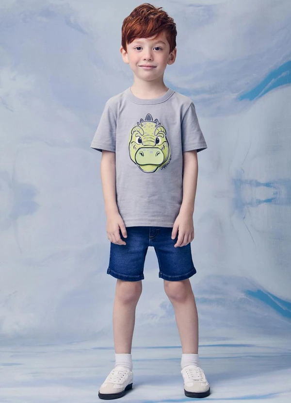 Youccie - Bermuda Jeans Escuro Azul 3