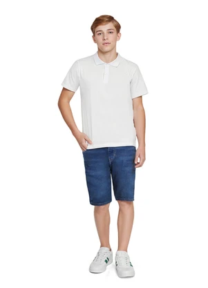 Fkn Play Denim - Bermuda Jeans Escuro - FKN PLAY DENIM