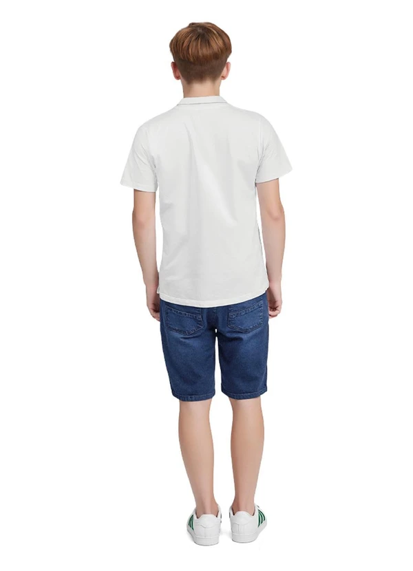 Fkn Play Denim - Bermuda Jeans Escuro 3