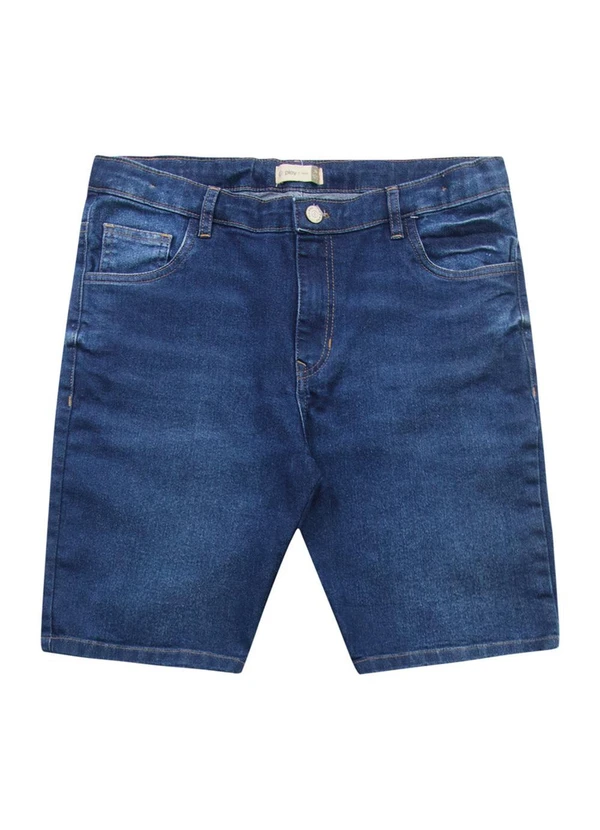 Fkn Play Denim - Bermuda Jeans Escuro 4