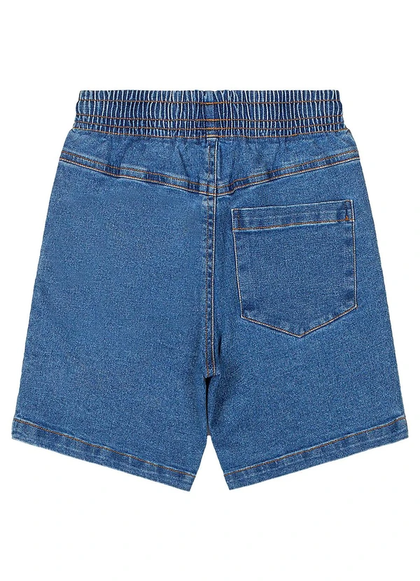 Quimby - Bermuda Jeans Infantil Masculina Azul 4