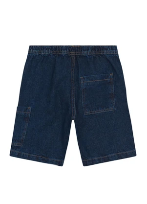 Brandili - Bermuda Jeans Teen Menino Azul - BRANDILI