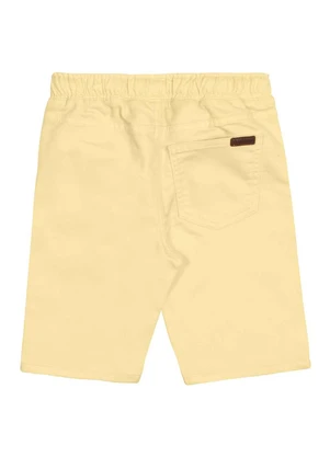 Alakazoo - Bermuda Jogging Infantil Sarja ElastanoAmarelo - ALAKAZOO