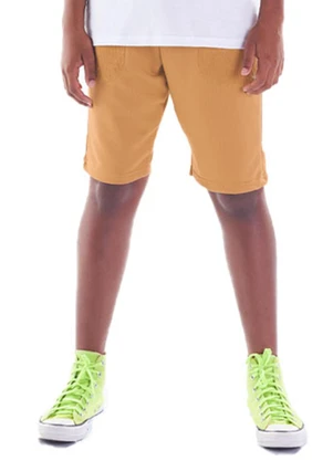 Pulla Bulla - Bermuda Malha Bege - PULLA BULLA