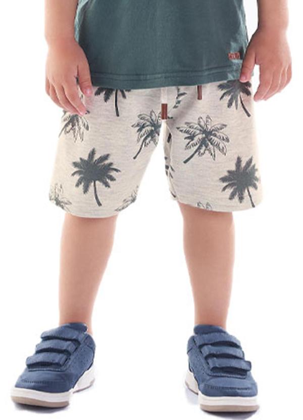 Pulla Bulla - Bermuda Malha Cinza