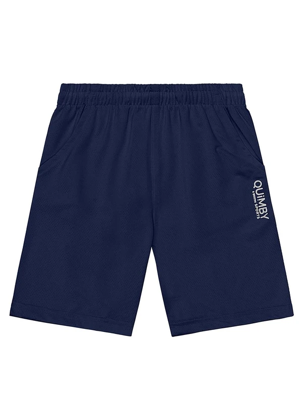 Quimby - Bermuda Malha Dry Fit Azul 3