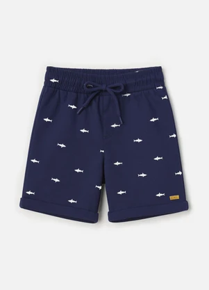 Bimbi - Bermuda Marinho de Tubarões e Cadarço Marinho - BIMBI