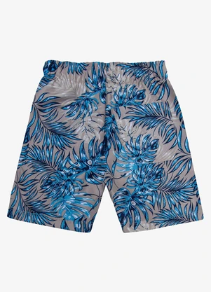 Rovi Kids - Bermuda Masculina Tecido Rovitex Kids Bege - ROVI KIDS